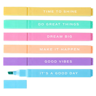 Do Great Things Highlighter Set - Stationery Set