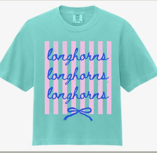 Longhorns Cropped T-Shirt