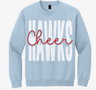 Hawks Cheer Crewneck Sweatshirt
