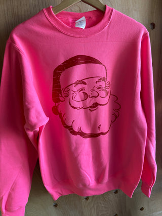 Santa Sweatshirt | Adult Small