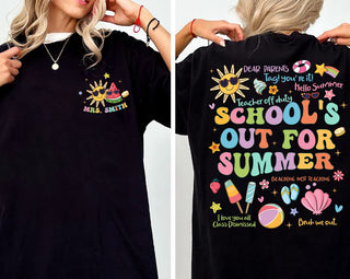 School’s out for summer tee