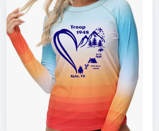Troop 1948 Long Sleeve Rash Guard