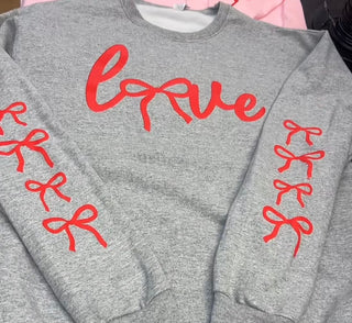 Love Sweatshirt | Heather gray