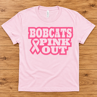 Bobcats Pink Out T-Shirt