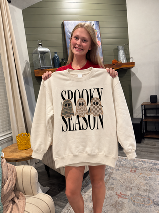 Spooky Season Crewneck Sweatshirt | Ivory
