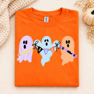 School Ghosts Graphic Tee | Choose your shirt type and color