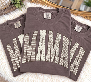 Mama Tee | comfort colors Espresso