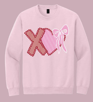 Cross My Heart Crew Neck Sweatshirt