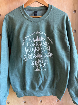 Wonderful Counselor Sweatshirt | Adult Small