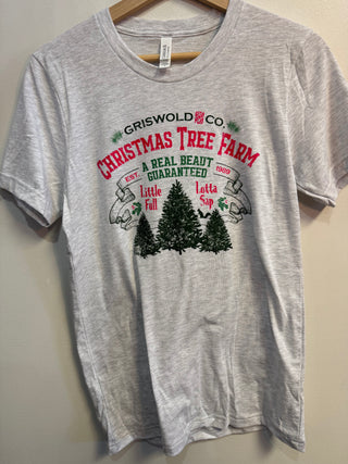 Griswold Christmas Tree Farm t-shirt | Ash