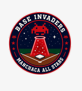 Base Invaders Waterproof Sticker