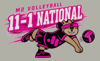 Nationals 11-U Waterproof Water Bottle Sticker | 3X3