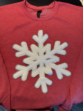 Christmas Patch Sweatshirt