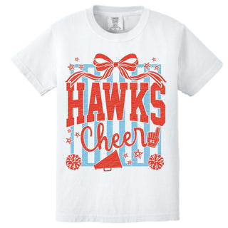 Hawks Cheer Comfort Colors T-Shirt