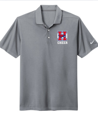 Hays Cheer | Nike Dri-FIT Micro Pique 2.0 Polo | Gray