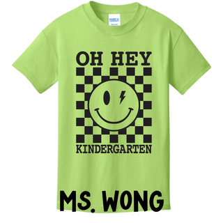 Cullen | Oh Hey Kindergarten T-Shirt