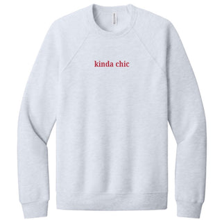 Kinda Chic | BELLA+CANVAS® Unisex Sponge Fleece Raglan Sweatshirt