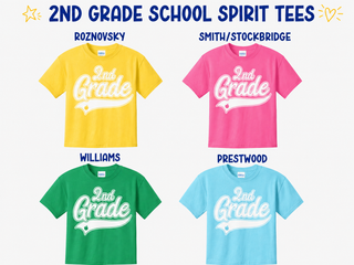Cullen Elementary Second Grade Shirts