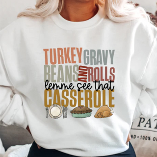 Turkey Gravy Beans & Rolls Tee