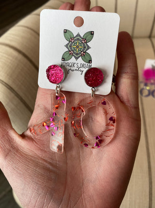 XOXO Valentine's Day Earrings