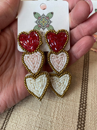 Heart Valentine's Day Earrings