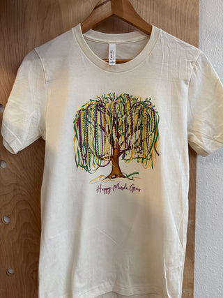 Mardi Gras Tree Tee | Choose your shirt type and color