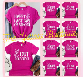 Peace Out School T-Shirt