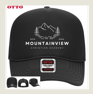 Mountainview Christian Academy Trucker Hat | Black